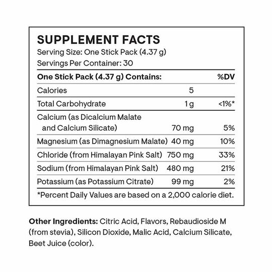 Daily Electrolytes, THR